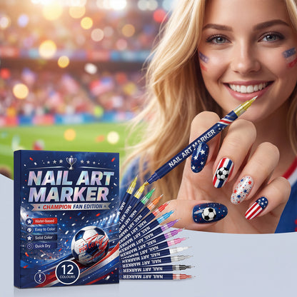 Show Your True Colors! The Ultimate Game Day Nail Hack Every Fan Needs 💅⚽️