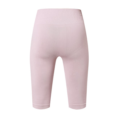 Women's High Waist Seamless Biker Shorts - Stretch Athletic Shorts for Gym Yoga Running