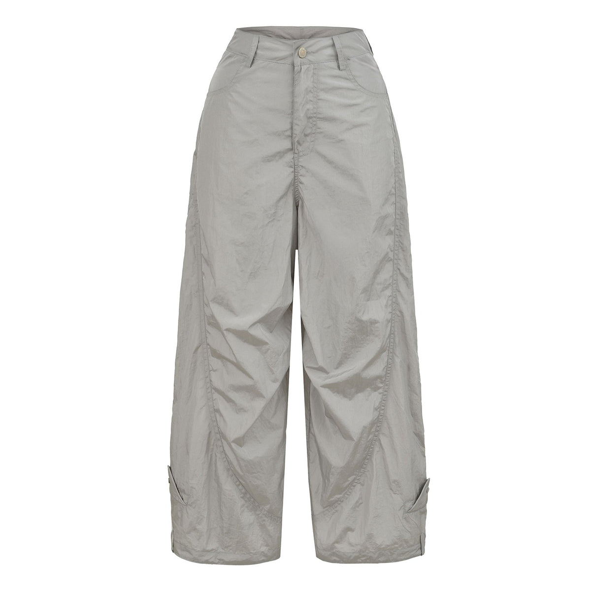 Splicing Loose Wide Leg Straight Leg Pants for Women - Quick Dry Jazz Dance Athletic Casual Pants