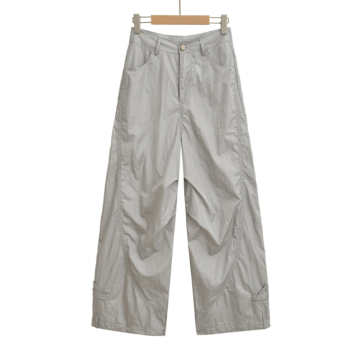 Splicing Loose Wide Leg Straight Leg Pants for Women - Quick Dry Jazz Dance Athletic Casual Pants